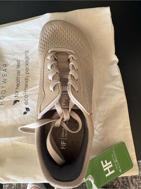 NWT HF Women’s Athletic Sneaker in Taupe Knit